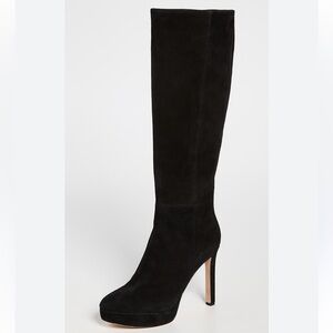 New Veronica Beard Dali Suede Knee High Boots